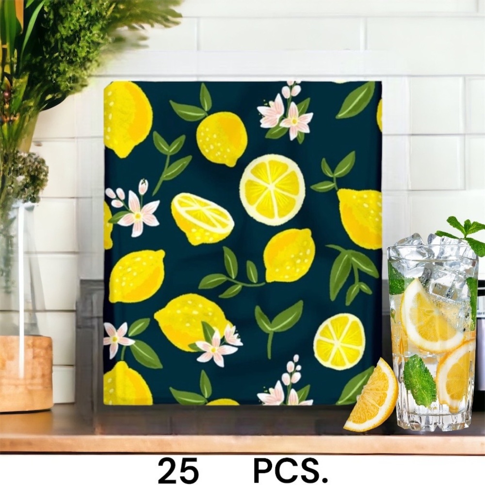 25 10X13 Poly Mailers Lemon and Blossoms Shipping Envelopes Bags PRICE IS FIRM - Picture 8 of 15